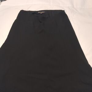 Brooks Brothers Classic Black A-Line Skirt